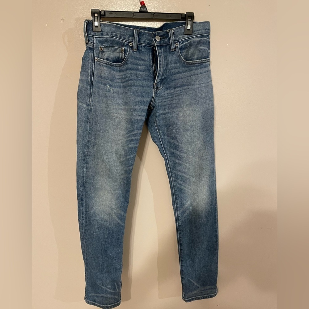 Men's J. Crew 28x30 Slim Fit 484 Stretch Jeans in Medium Wash Denim Pants